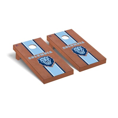 Columbia Lions Rosewood Cornhole Board Set