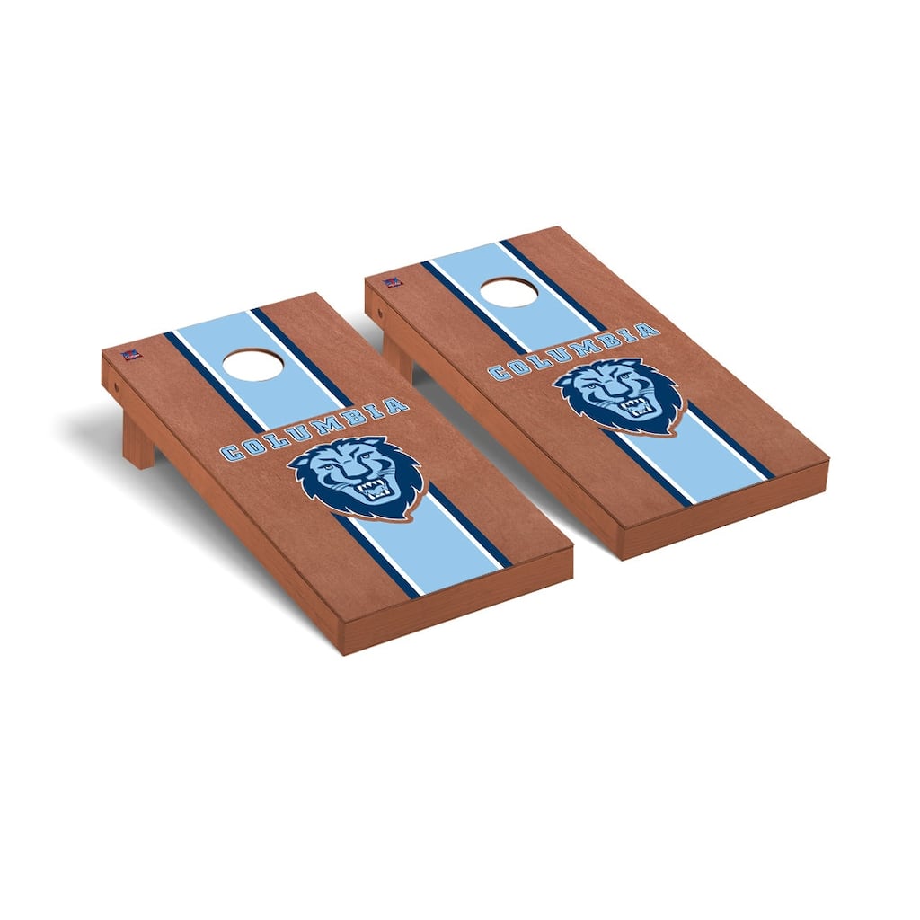 Columbia Lions Rosewood Cornhole Board Set
