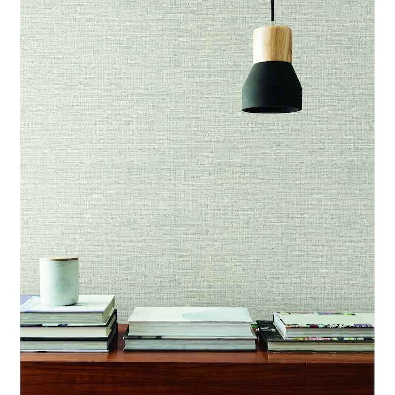 Taft Scotland Tweed 20.9 In W X 33 Ft L Wallpaper - Ivory