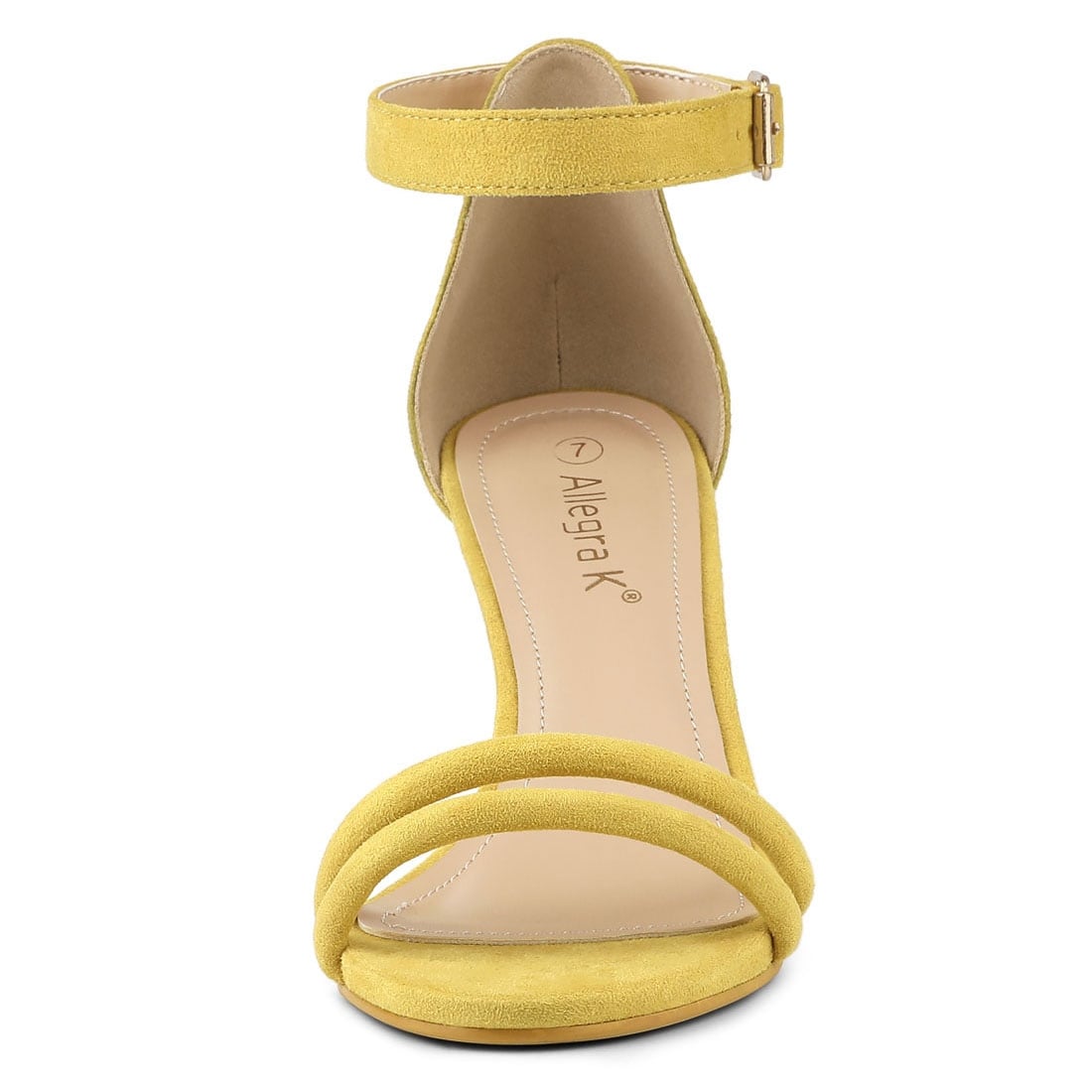 kitten heel with strap