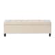 Mission Tufted Fabric Storage Ottoman Bench by Christopher Knight Home - 50.50"L x 18.75"W x 16.00"H