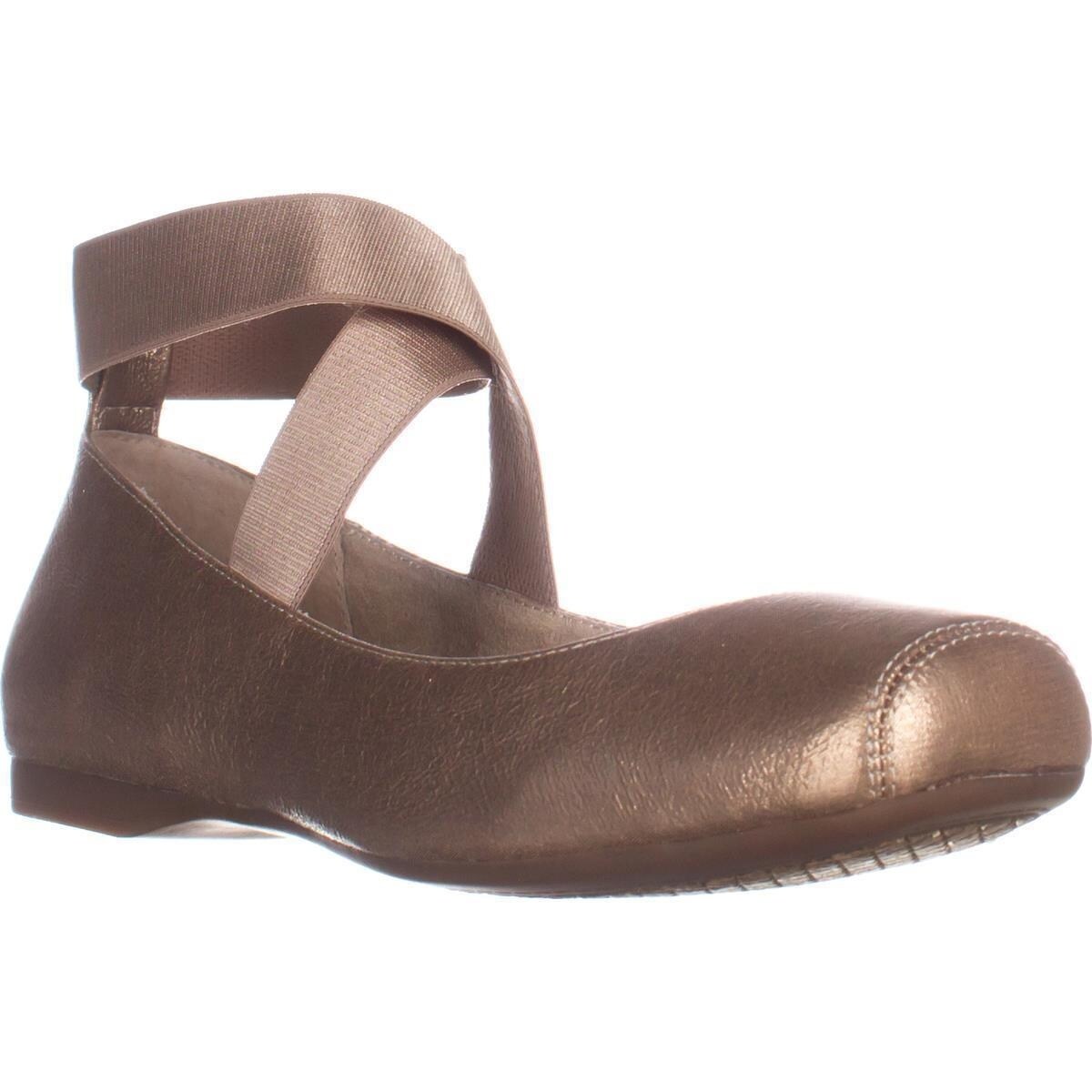 jessica simpson gold flats