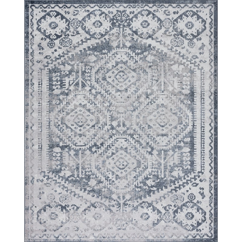 Linx French Country Medallion Indoor Area Rug