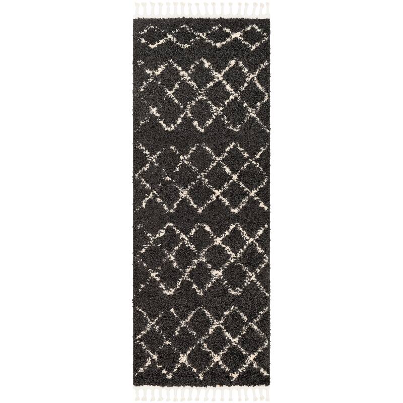 Livabliss Stevie Bohemian Patterned Shag Area Rug