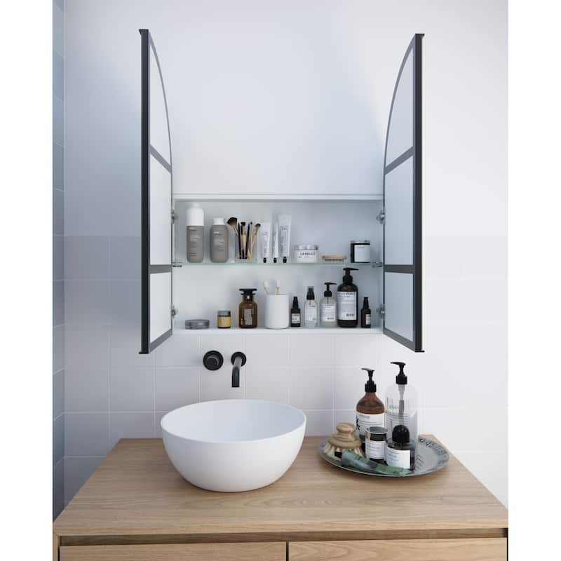 Stainless Steel Arch Medicine Cabinet