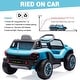 preview thumbnail 18 of 26, 12V Licensed Volkswagen Beetle Ride-On Car for Kids with Remote Control, Battery Powered Electric Vehicle Toy