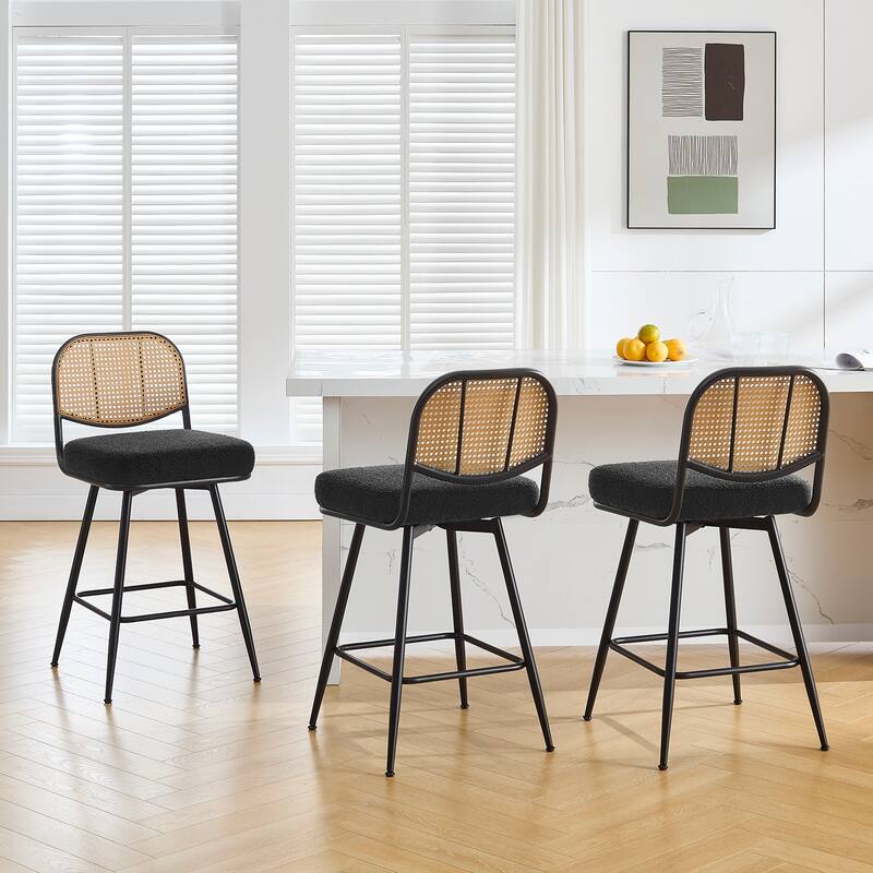 26"/29" Counter Height Swivel Bar Stools Set of 2/3/4