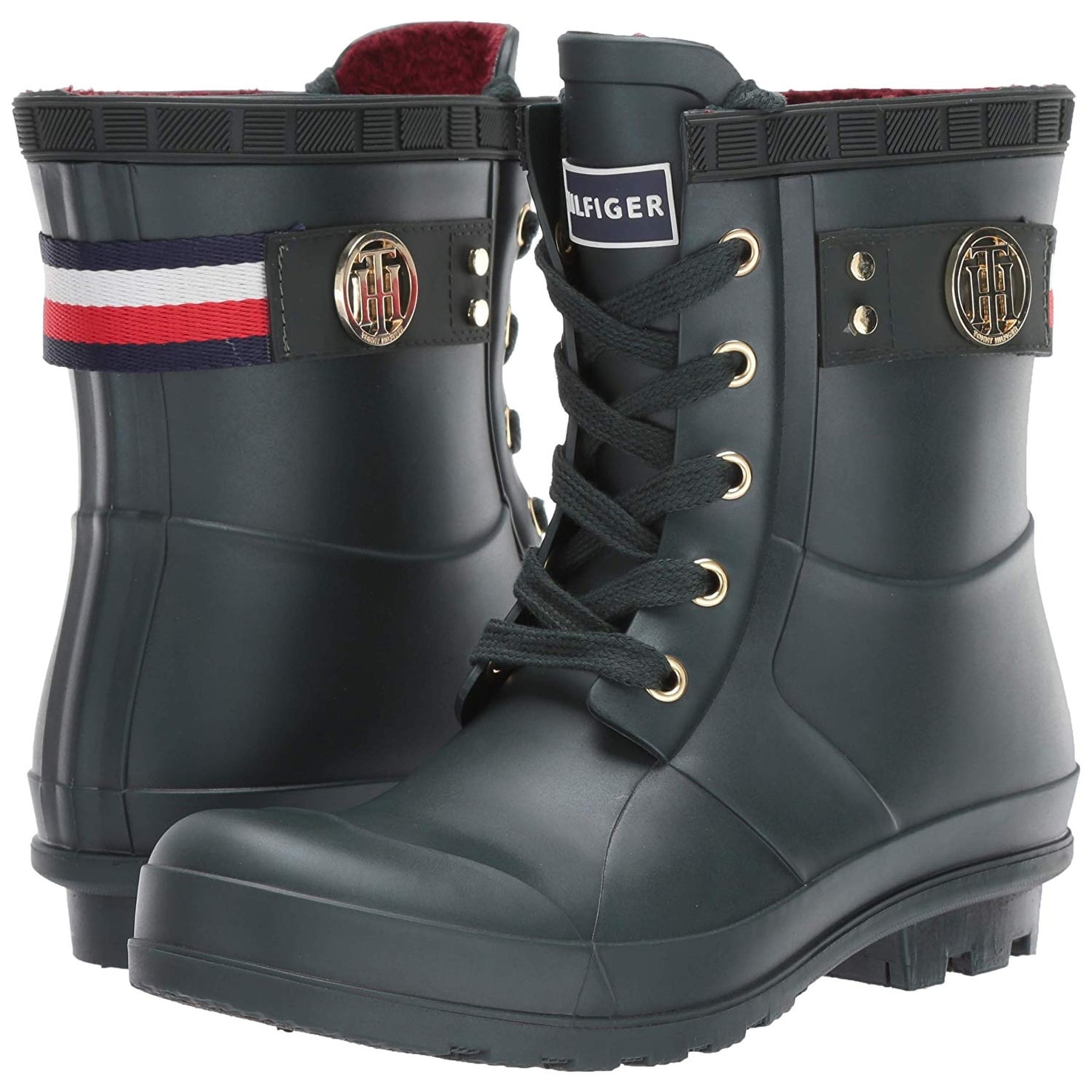 tommy hilfiger trineti rain boots