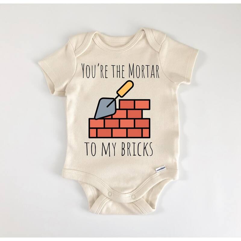 Mason Masonry Contractor - Baby Boy Girl Clothes Infant Bodysuit Funny Cute - White - Newborn