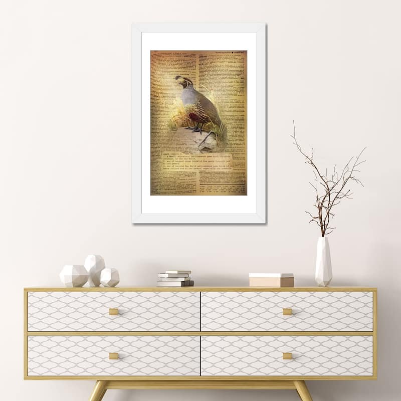 iCanvas "Q - Quail" by 5by5collective