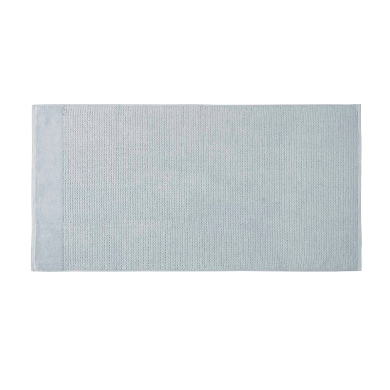 Madison Park Spa Waffle Cotton Waffle Jacquard Antimicrobial Bath Towel 6 Piece Set