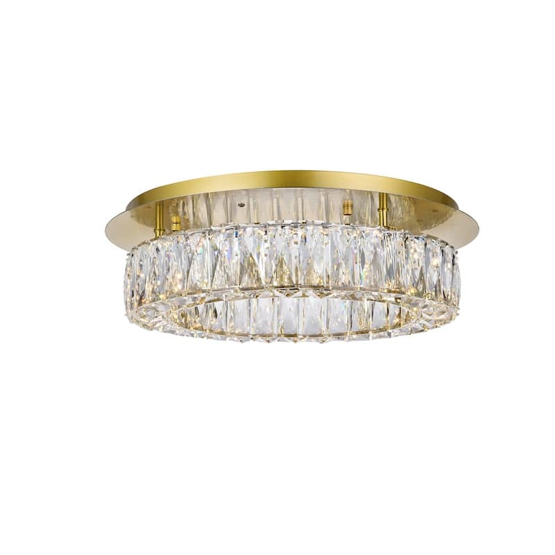 Gold LED Flush Mount