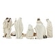 preview thumbnail 42 of 77, Glitzhome 12pcs Resin Christmas Multi/ Blue/ Ivory Nativity Figurines Set