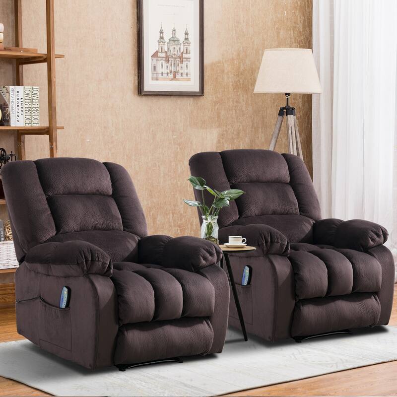 Manual Massage and Heating Recliner Sofa Chair