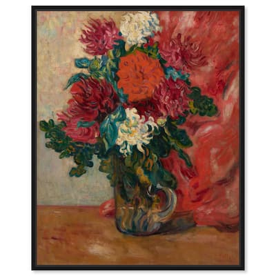 Valtat Dahlias Canvas by Art Remedy