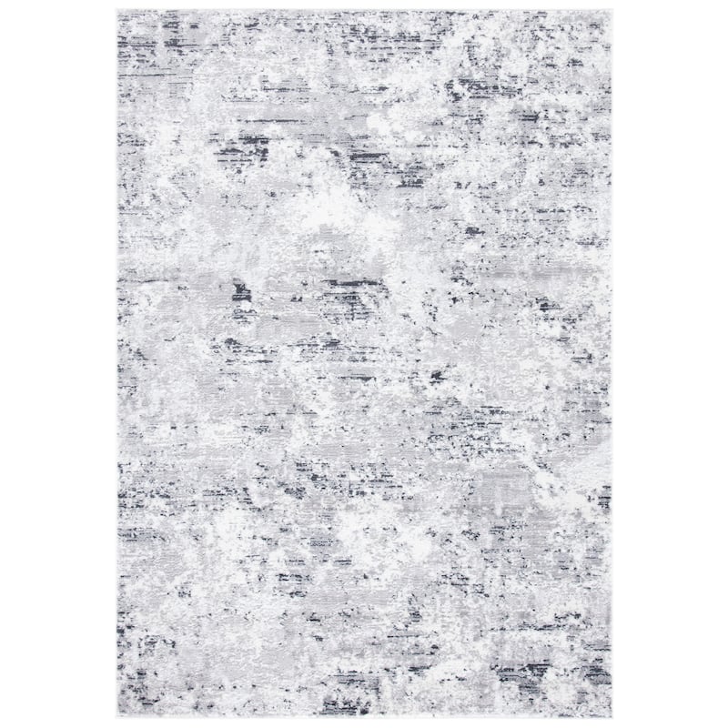 SAFAVIEH Amelia Modern Abstract Rug - 2'2" x 4' - Grey/Ivory - Rectangle
