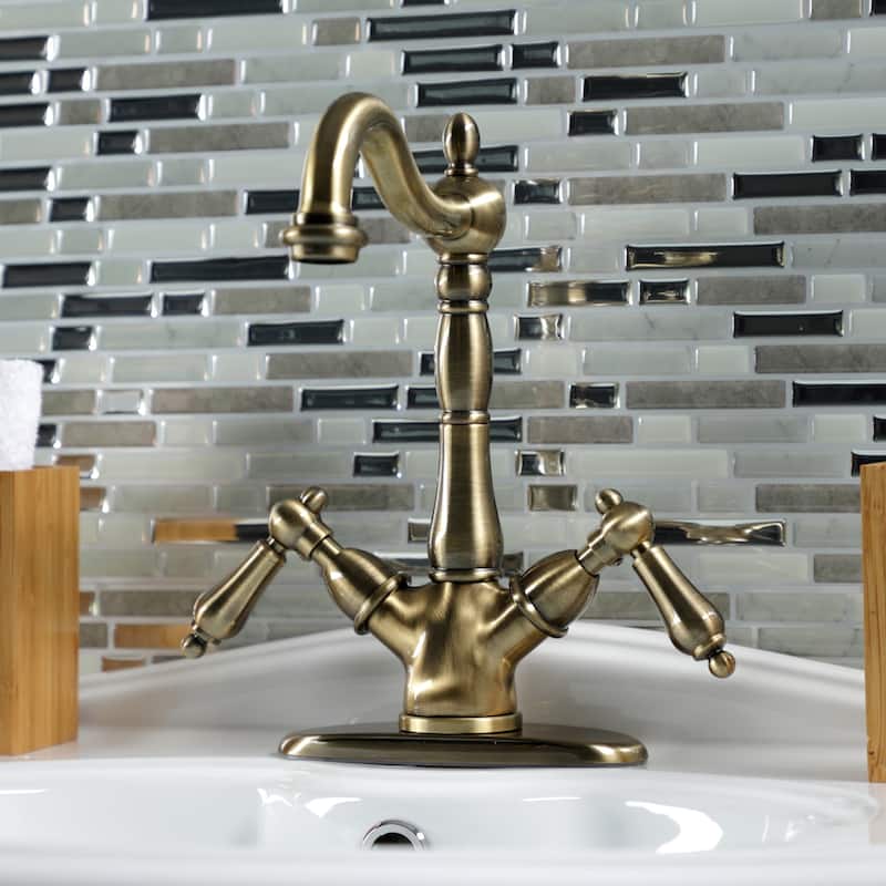 Kingston Brass Heritage Two-Handle Vessel Sink Faucet