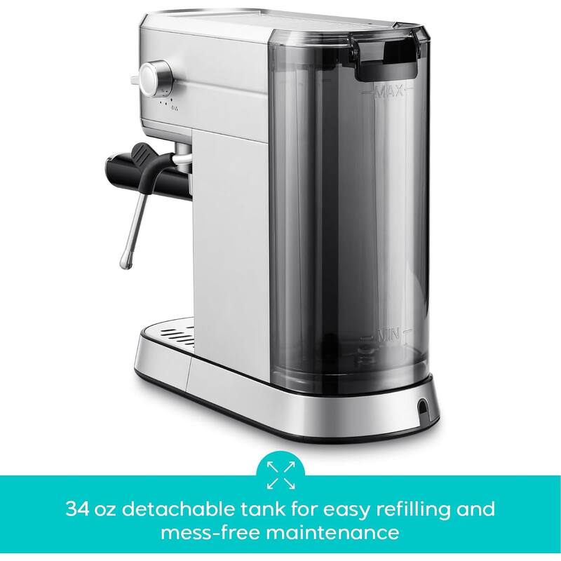 CASABREWS CM5418Basic 20-Bar Espresso Machine W/ Milk Frothing for Home
