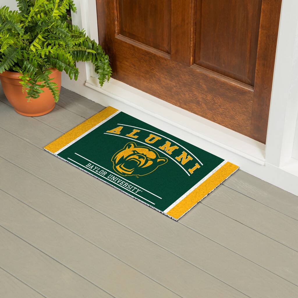 28 in. x 16 in. Baylor University Alumni Full Color PVC Door Mat