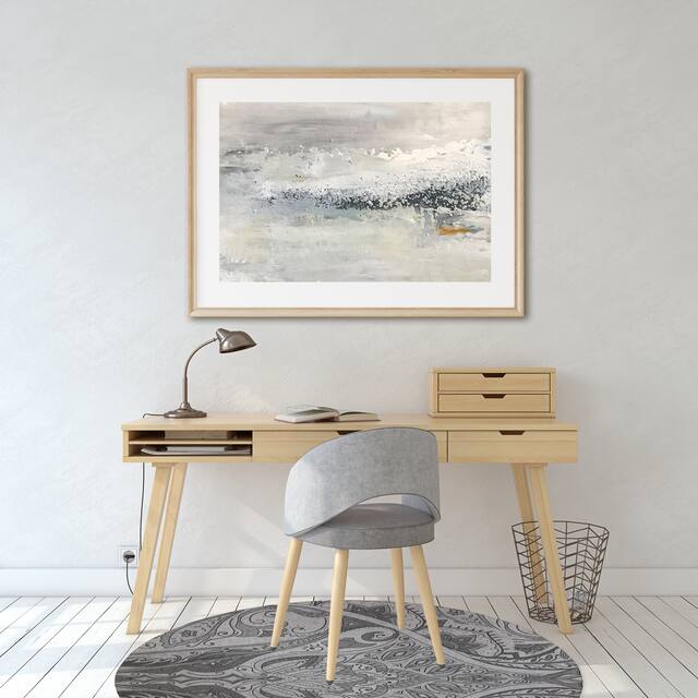 MAHAL Office Mat By Kavka Designs - Grey, Light Grey