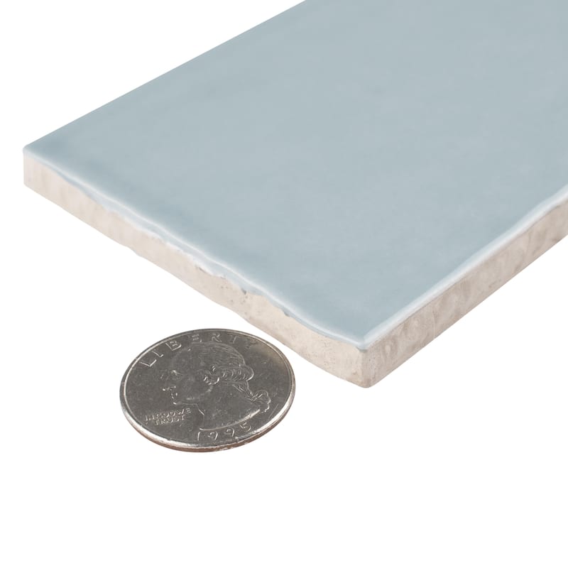 Merola Tile Castillo Sky 3" x 6" Ceramic Wall Tile