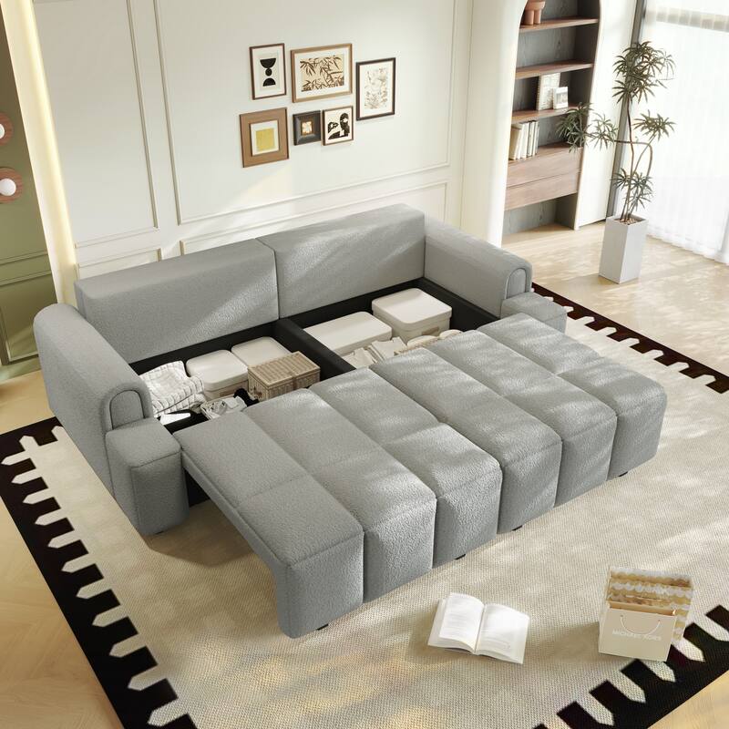 Convertible Sleeper Sofa Bed for Living Room,Office,Apartment