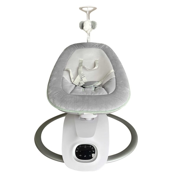 slide 2 of 16, Momcozy CocoSway 3D-Motion Electric Baby Swing - No size