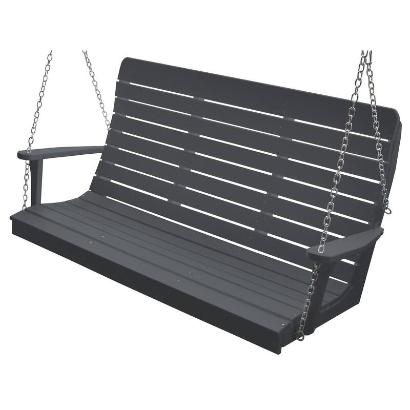 Poly 5' Winston Swing - Dark Gray
