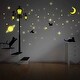 preview thumbnail 2 of 3, Walplus Moon Stars Glow in Dark Street Light Wall Sticker Nursery Decor