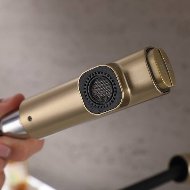 Single Handle Bathroom Faucet with Pull Out Sprayer Single Hole Bathroom Sink Faucets Modern Basin Vanity Taps