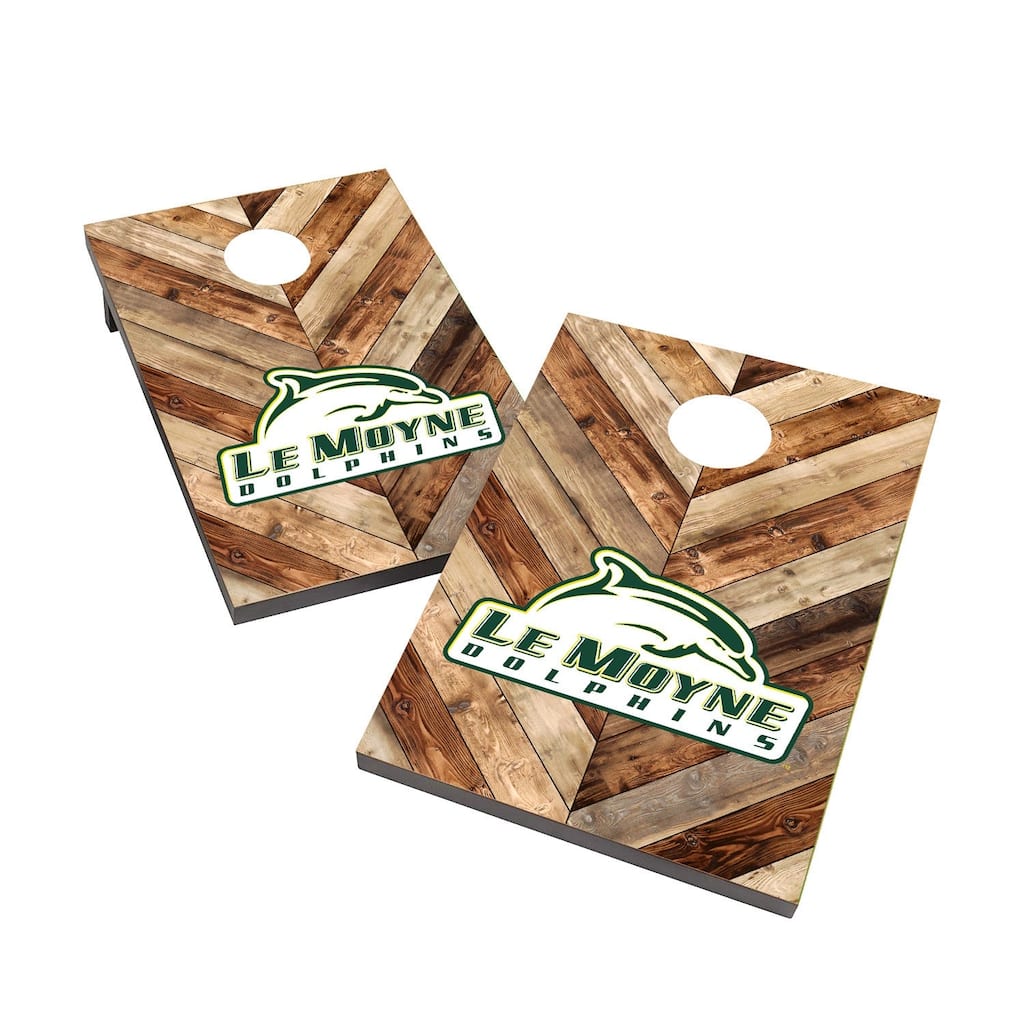 Le Moyne College Dolphins 2x4 Cornhole Bag Toss Game