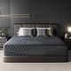 preview thumbnail 1 of 9, SweDrea Plush Hybrid Memory Foam 8/12 in.Cooling Breathable Mattress with CertiPUR-US, SGS and OEKO-TEX