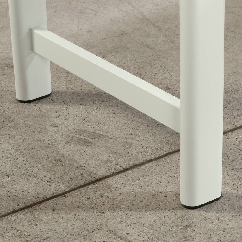 Wood Desk Return 36" with Durable Surface, Brown