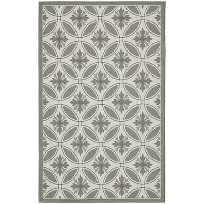 SAFAVIEH Courtyard Walfriede Indoor/ Outdoor Waterproof Rug
