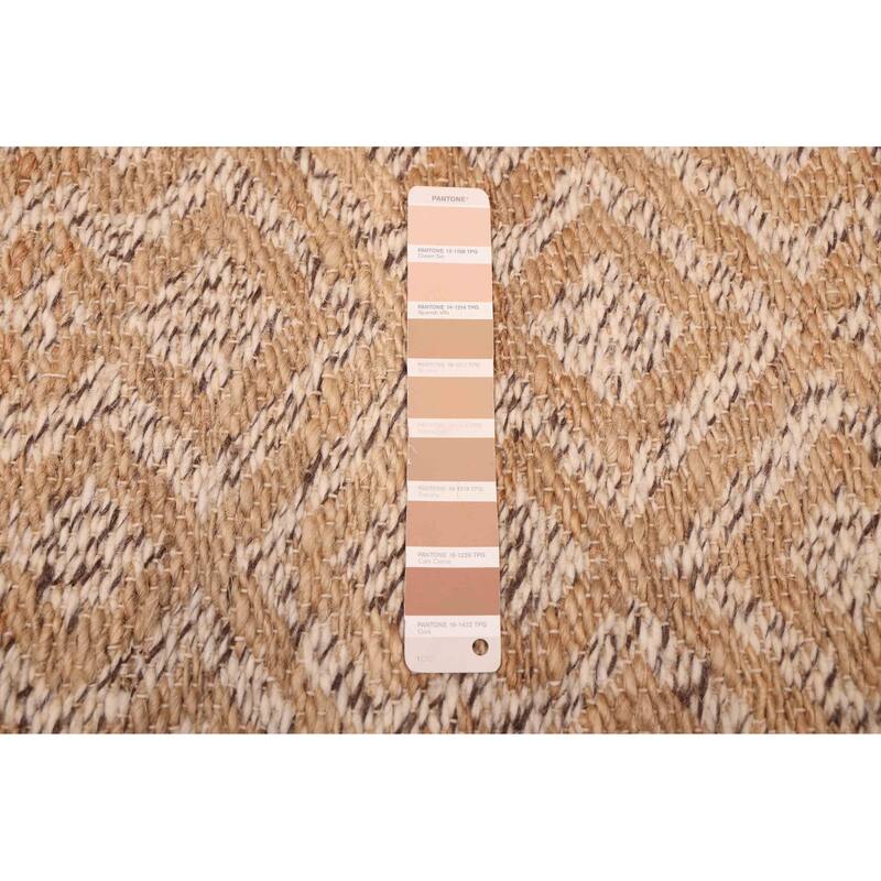 ECARPETGALLERY Flat-Weave Palas Denizli Tan Kilim - 5'3 x 7'4