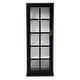 preview thumbnail 4 of 10, SEI Furniture Burney Contemporary 5-Shelf Wood Curio Cabinet