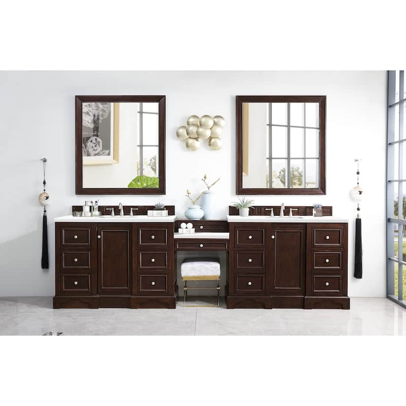 James Martin Vanities 825-V118-DU-WZ De Soto 118" Free Standing Double