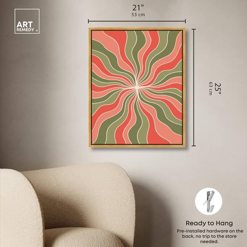Carnaval Retro II Canvas by Art Remedy