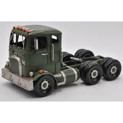 Vintage Truck Model Antique Office Stationery Tabletop Ornaments Metal Craft Gifts
