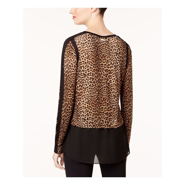 michael kors long sleeve top