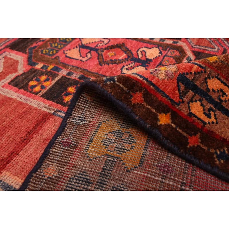 ECARPETGALLERY Hand-knotted Konya Anatolian Red Wool Rug - 4'3 x 7'10