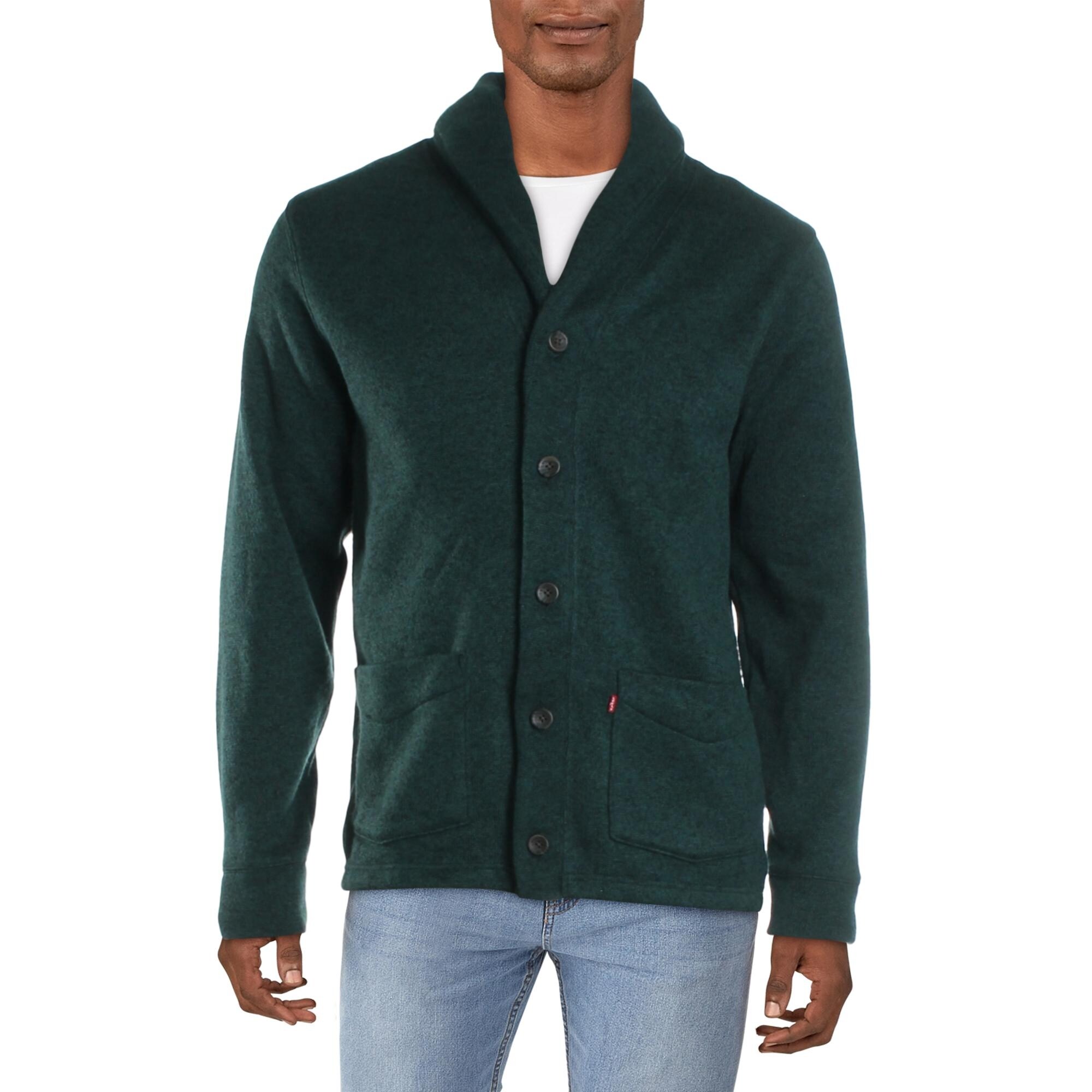 Levi Strauss Co Mens Cardigan Sweater Shawl Collar Layering Overstock 32270567