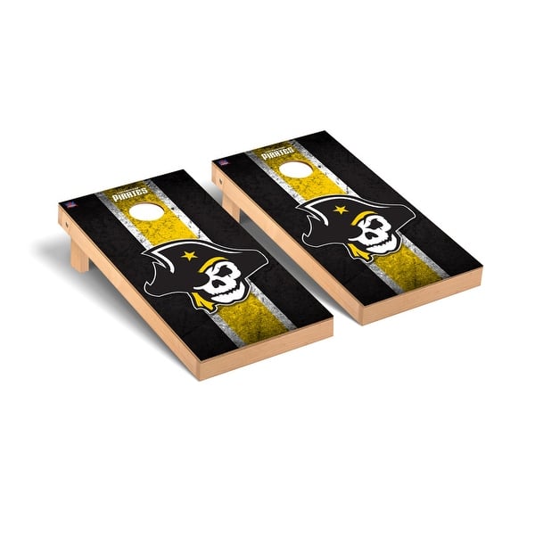 slide 2 of 5, Southwestern University Pirates Vintage Cornhole Board Set