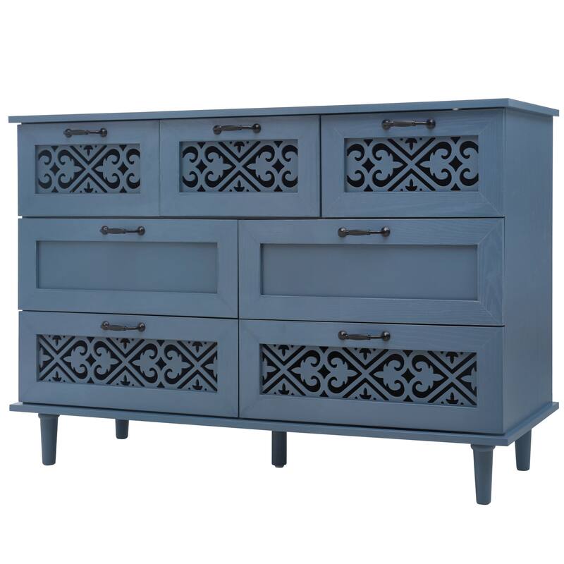 3 Door 3 Drawer Cabinet American Furniture Suitable for Bedroom