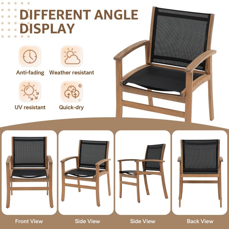 7-Piece Outdoor Patio Garden Dining Set
