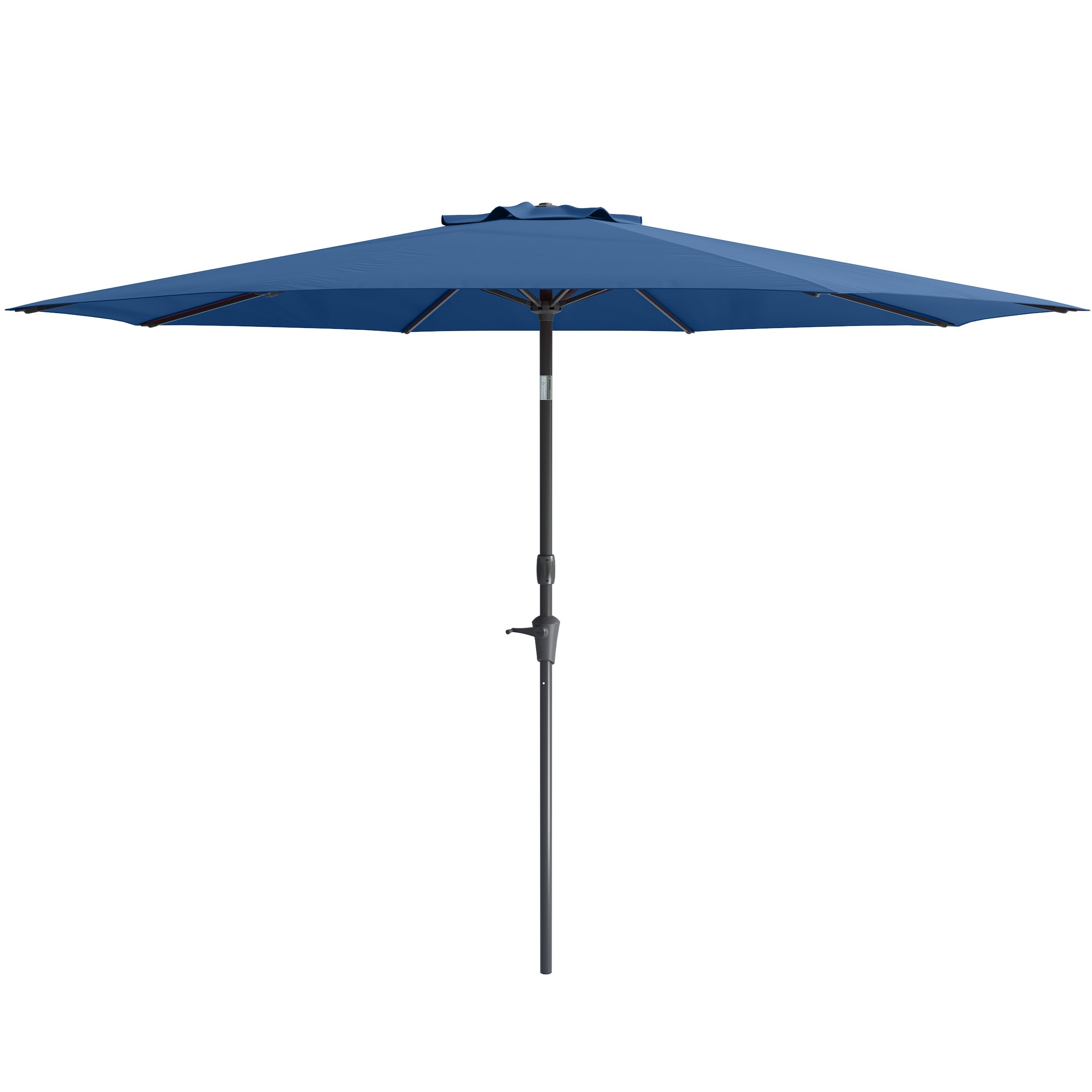 corliving 10 ft tilting patio umbrella 10ft Round Green and White shaped tilting teak umbrella is 8 ft Amazon.com : CorLiving Wind Resistant