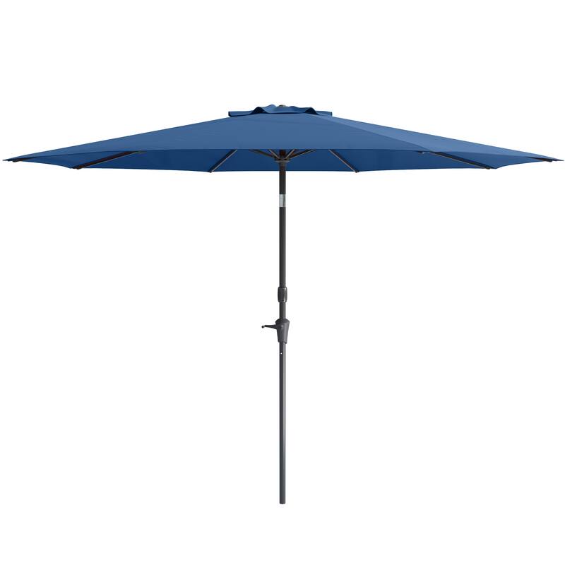 10ft Wind Resistant Tilting Patio Umbrella