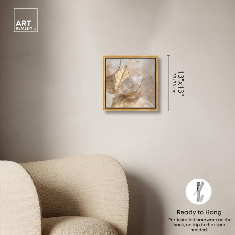 Golden Boughs Canvas by Art Remedy