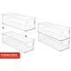 preview thumbnail 13 of 11, Plastic Storage Bins Stackable Clear Pantry Organizer Box Containers