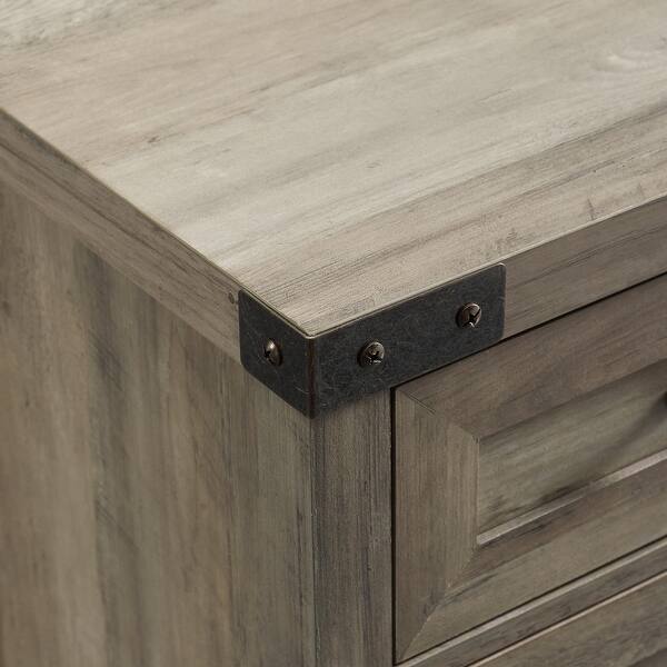 The Gray Barn 30 Inch Rustic Barn Door Accent Cabinet Overstock 28758446 White Oak